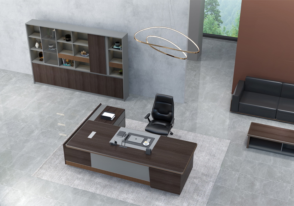 總經(jīng)理辦公室/總裁大班臺(tái)/簡(jiǎn)約/現(xiàn)代辦公室桌